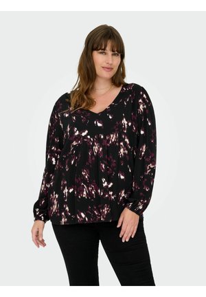 Pikkade varrukatega topp - black