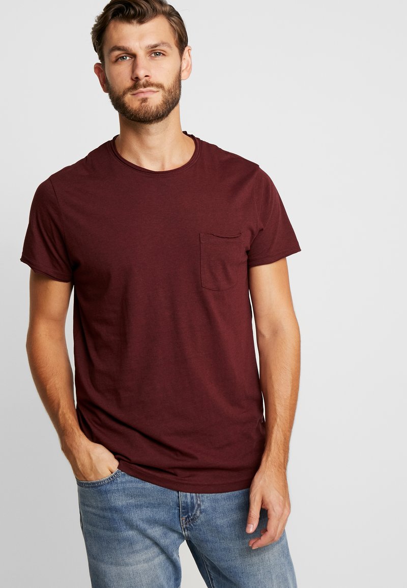 Solid SDGAYLIN - Camiseta básica - wine