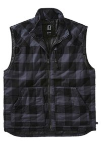 Brandit - LUMBER - Veste - black/grey Miniatūras attēls 1