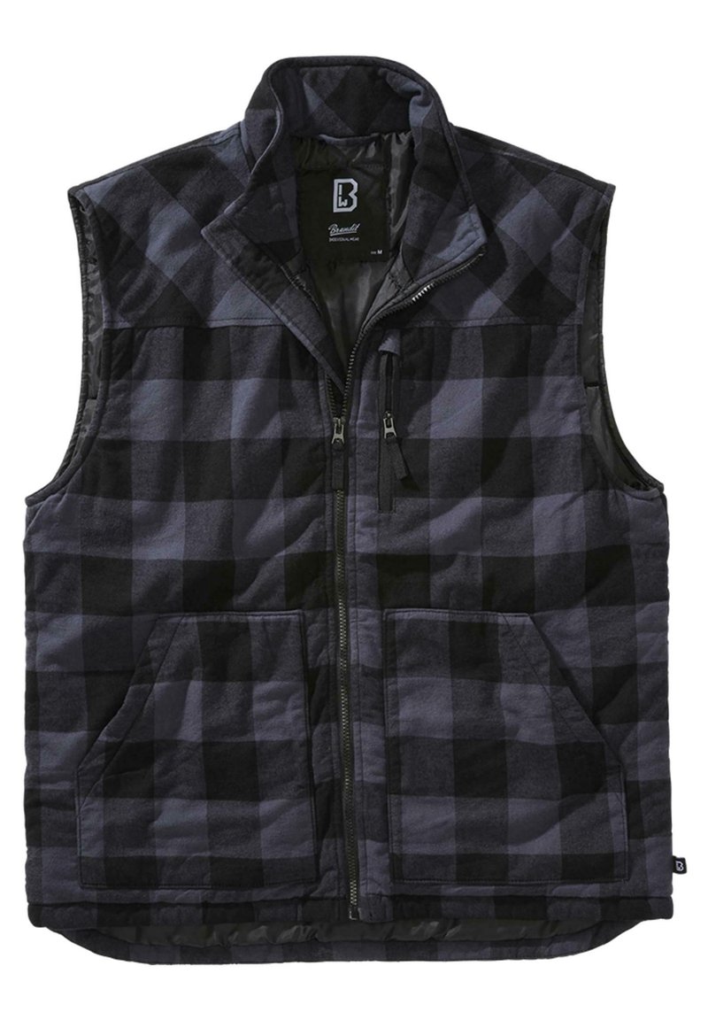 Brandit - LUMBER - Veste - black/grey, Palielināt