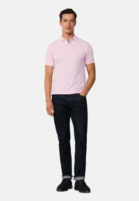 Hackett London SLIM FIT LOGO - Polokošeľa - pink