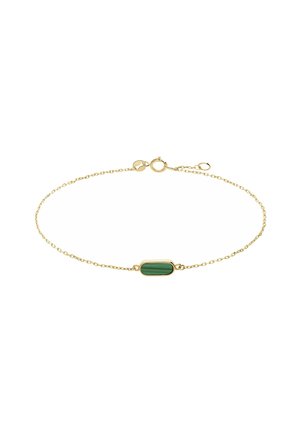 Armband - gold green