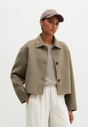 Marc O'Polo, Leichte Jacke - stone taupe melange