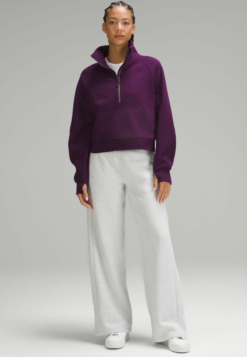 lululemon SCUBA OVERSIZED FUNNEL NECK - Sweatshirt - dramatic magenta/purple  - Zalando.de
