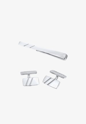 KUZZOI JEWELRY SET CLASSIC - Boutons de manchette - silberfarben