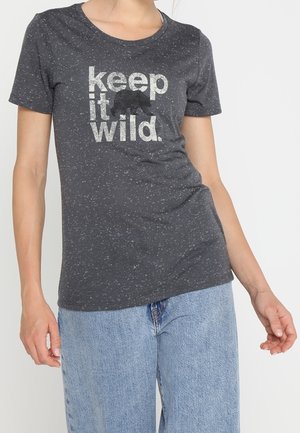 T-shirt imprimé - dark grey