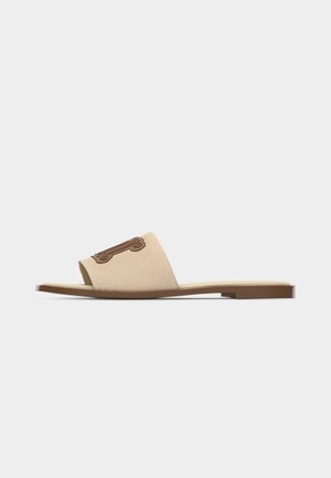 Max Mara Beachwear Šľapky - cammello