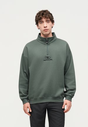 Rip Curl, PILL ICON ZIP CREW UNISEX - Φούτερ - moss