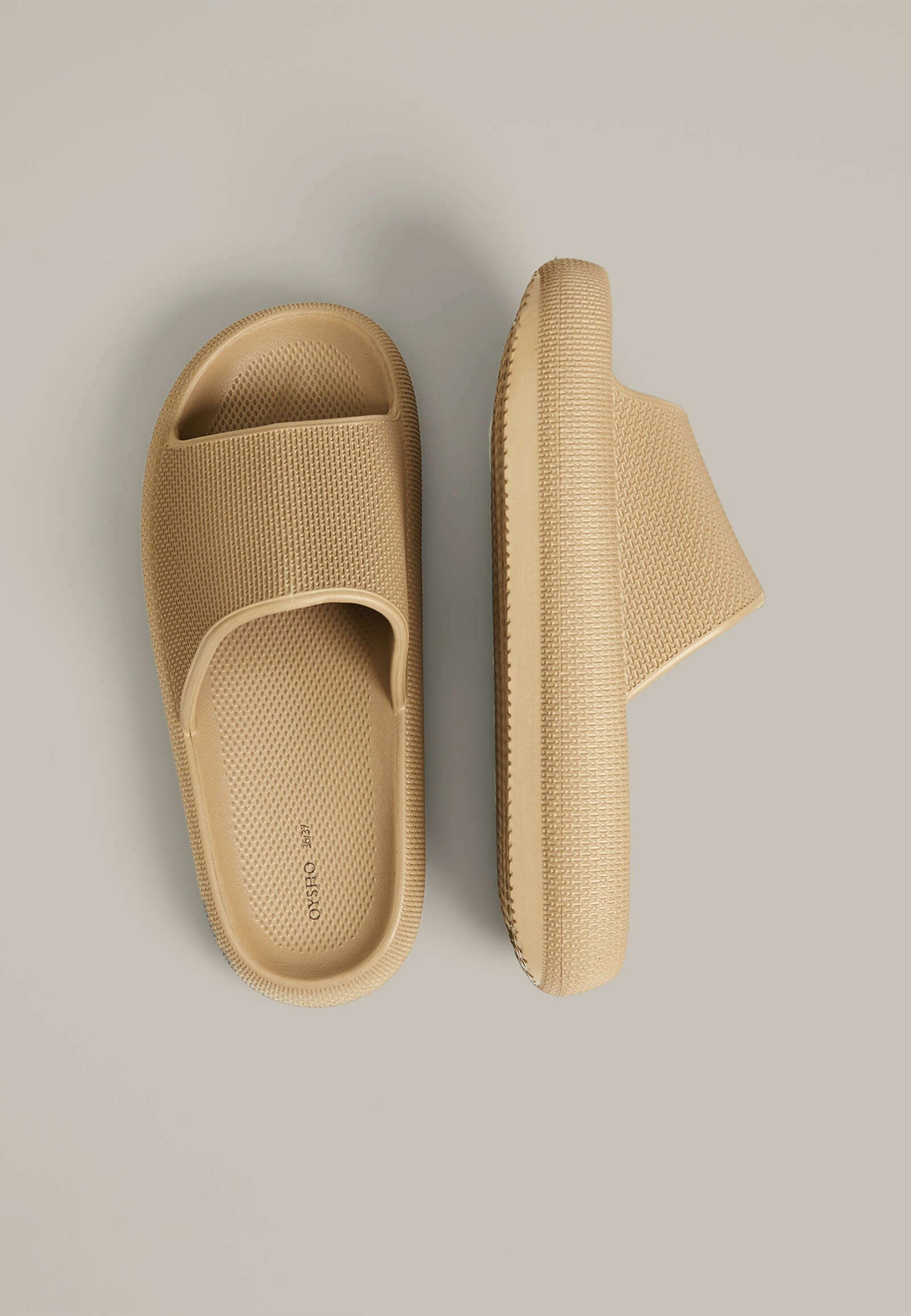 OYSHO FLATFORM - Muiltjes - brown/bruin - Zalando.nl