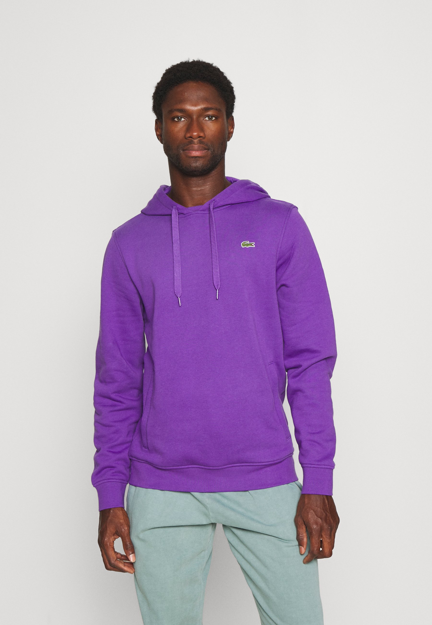 Lacoste Sweat à capuche - violet - ZALANDO.CH