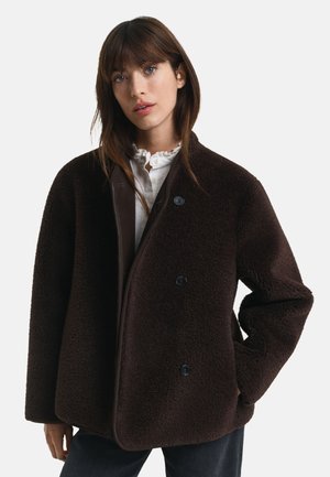 Flísová bunda - deep brown