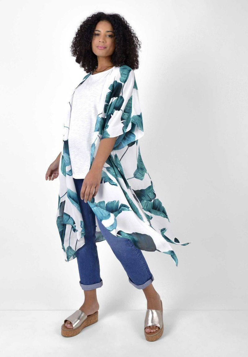 Damen Leichte Jacken | Live Unlimited London MULTI LEAF PRINT Leichte Jacke green/grün - YZ68822 Damen Leichte Jacken | Live Unlimited London MULTI LEAF PRINT Leichte Jacke green/grün - YZ68822