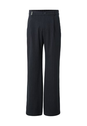 2Y Studios, 2Y STUDIOS TAHLO LOOSE PANTS - Pantalon classique - navy blue pintstriped