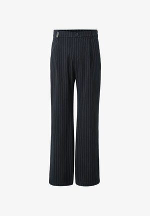 2Y Studios, 2Y STUDIOS TAHLO LOOSE PANTS - Bukser - navy blue pintstriped