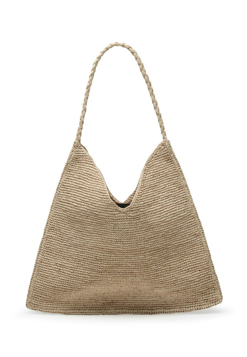 Massimo Dutti - Handbag - beige, Enlarge