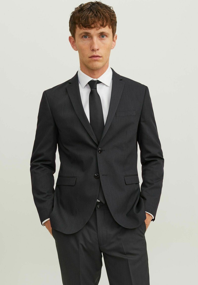 Jack & Jones PREMIUM JRPFRANCO - Puvuntakki - dark grey melange