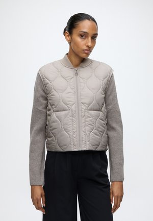 Marc O'Polo, WOVEN OUTDOOR JACKETS, BOMBER, ONION QUILTING - Елек - natural