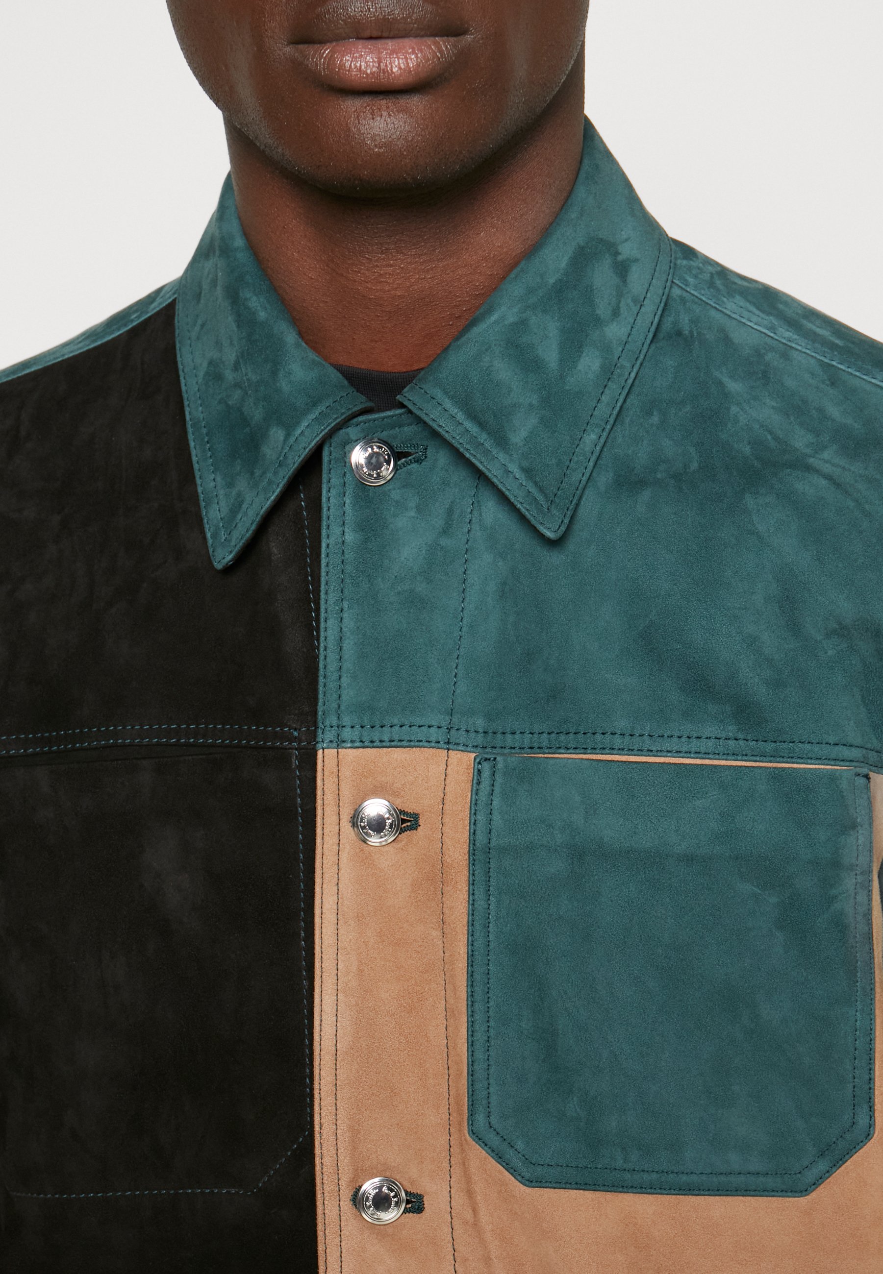 Veste Style Militaire Paul Smith - Taille L - Kaki, Coton - Occasion En état Robuste (quelques Marques)