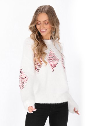 SWEATER - Strickpullover - offwhite