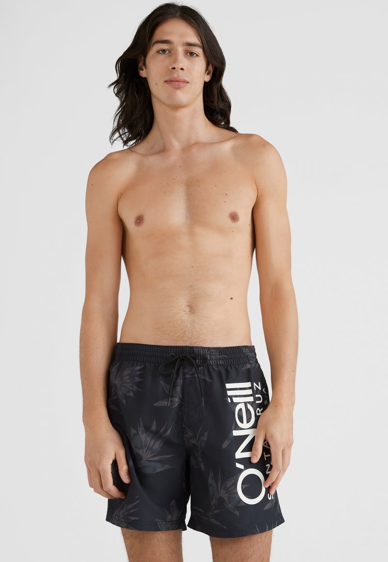 Herren Badehosen | O'Neill CALI FLORAL Badeshorts black ao/schwarz - QS59424 Herren Badehosen | O'Neill CALI FLORAL Badeshorts black ao/schwarz - QS59424