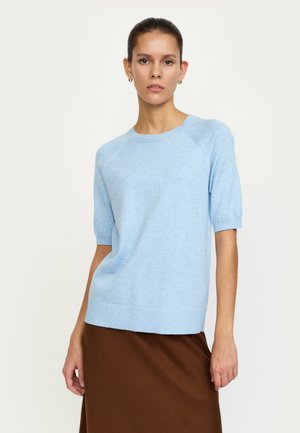 MARLA SS O-NECK - Navadna majica - windsurfer melange