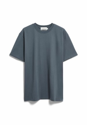 ARMEDANGELS, MAARKOS MID WEIGHT - T-Shirt basic - moonshadow