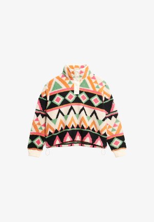 Superdry & Co Polárpulóver - cream terry print