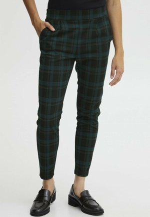 KATE CHECKO - Trousers - blue