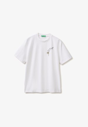 United Colors of Benetton, - T-shirt z nadrukiem