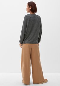 s.Oliver LANGARM - Pullover - dunkelgrau