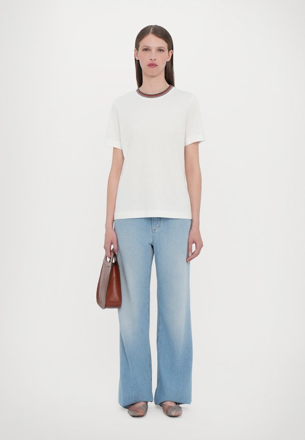 WOMENS STRIPE NECK - Basic T-shirt3