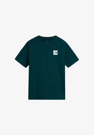 The North Face, M EVOLUTION BOX HALF DOME REGULAR SHORT. - T-shirts basic - pacific teal