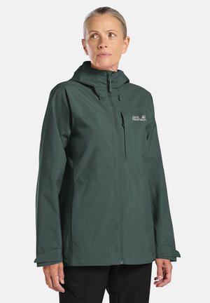 Jack Wolfskin TEMPEST 2L  - Regenjacke / wasserabweisende Jacke - sago palm