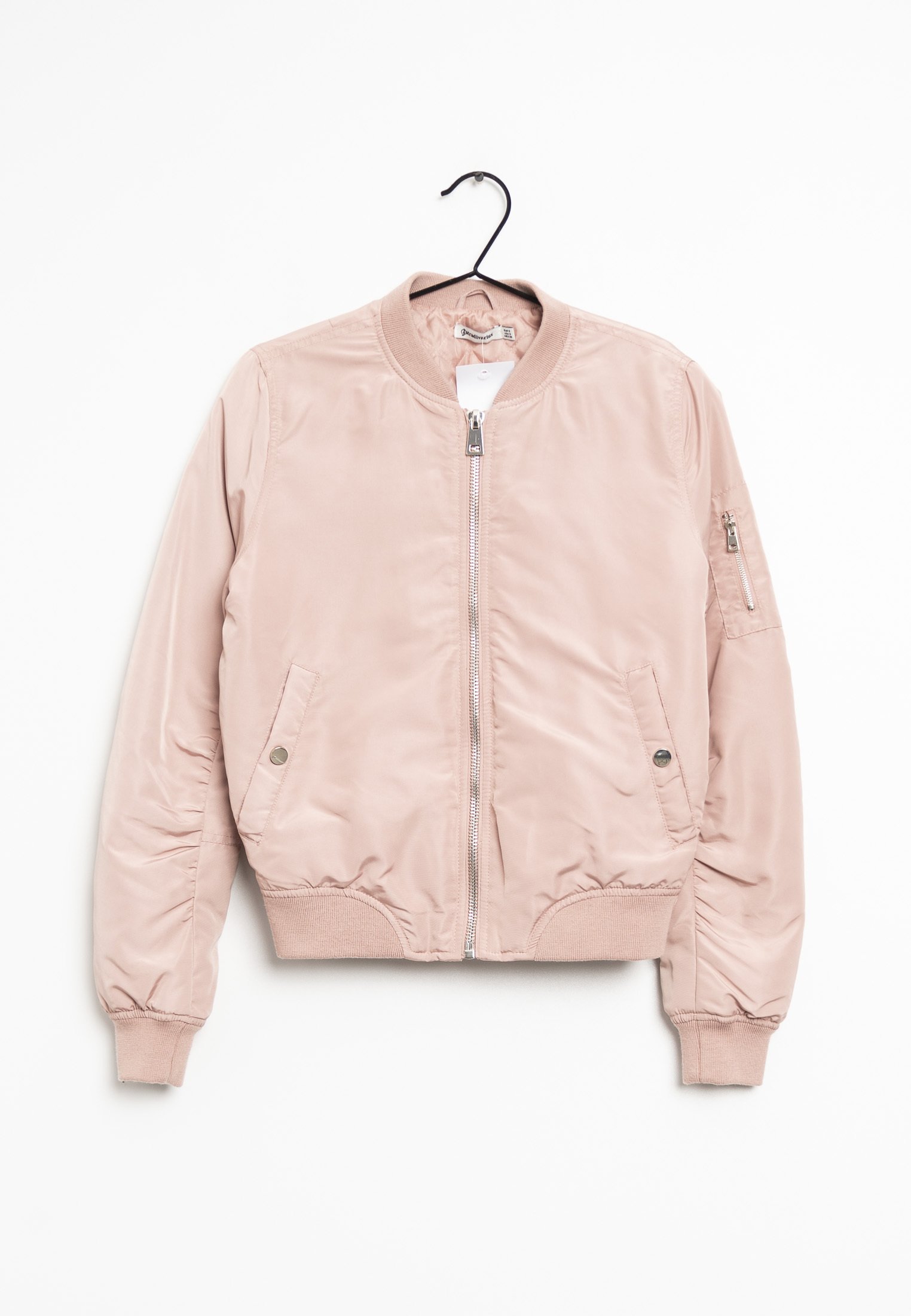 Stradivarius Chaqueta de entretiempo pink/rosa (Segunda mano