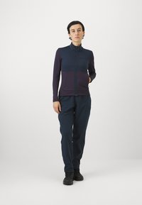 Adidas Terrex MULTI FULL ZIP JACKET - Fleecejacka - aurora black