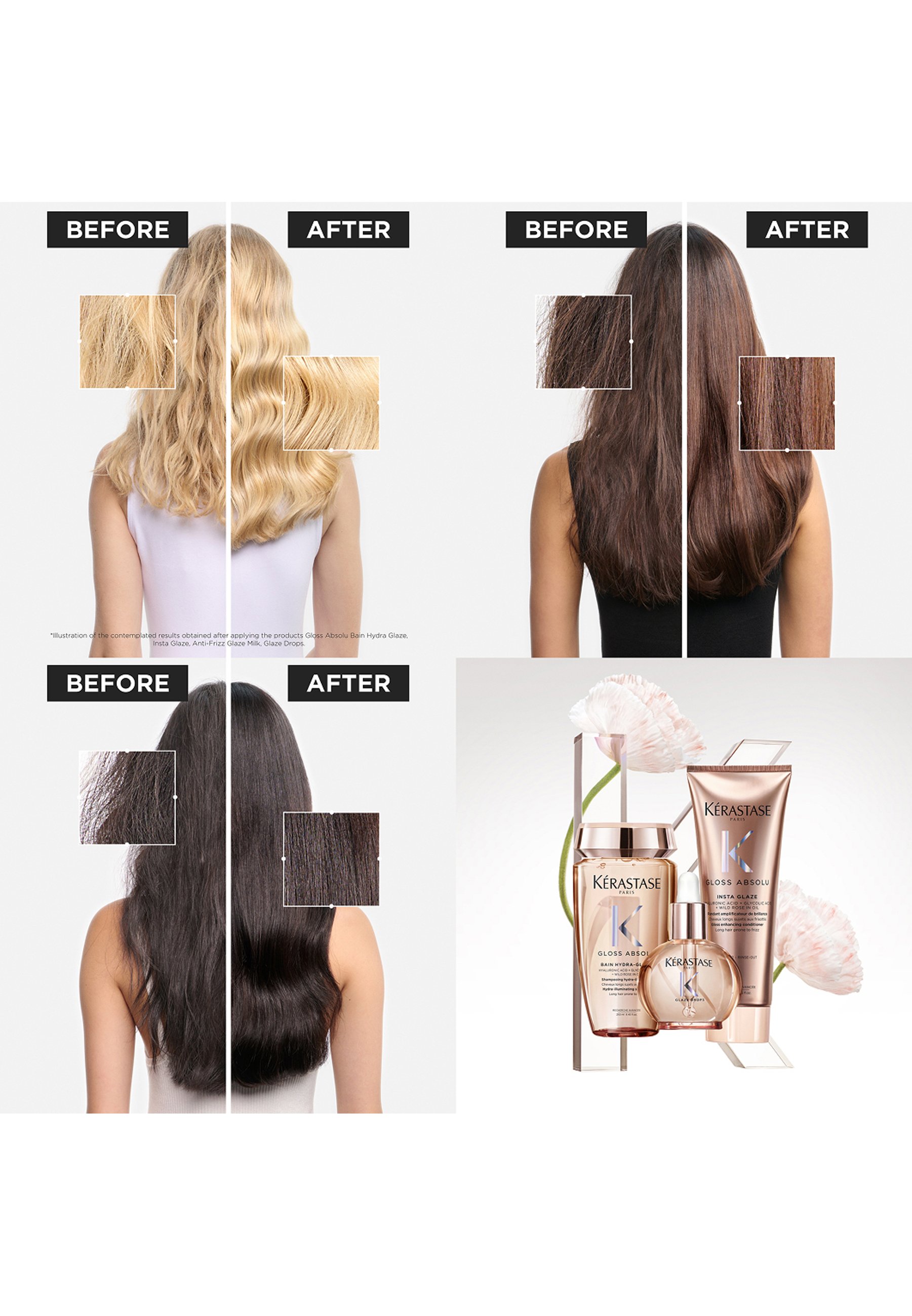 KÉRASTASE GLOSS ABSOLU GLAZE DROPS - Hair mask - Zalando