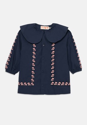 MINI CHERRIES DRESS - Abito a camicia - navy