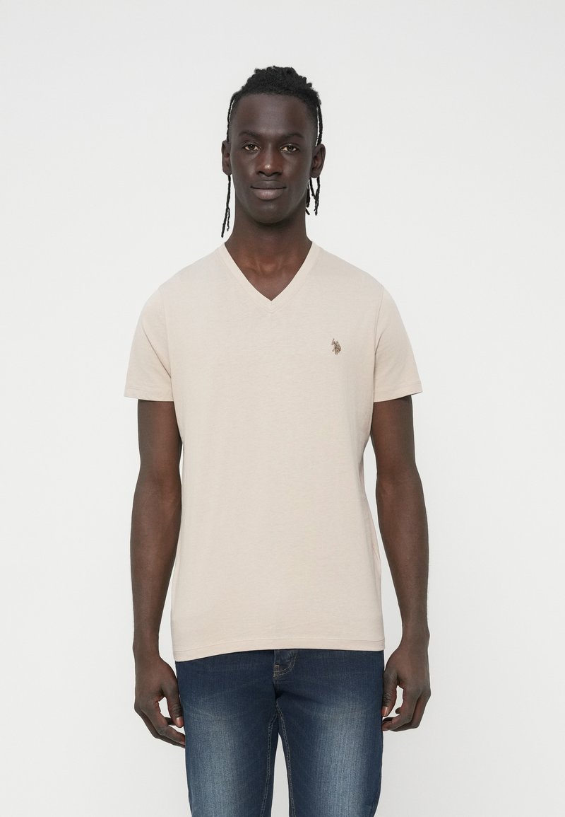 U.S. Polo Assn. T-shirt basic beige U.S. Polo Assn. T-shirt basic beige