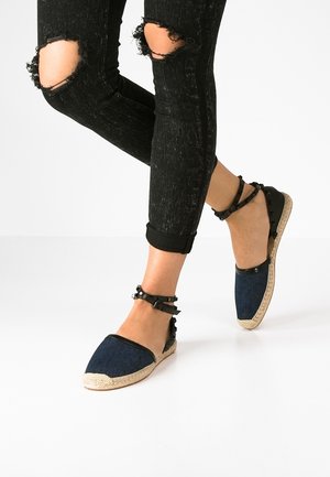 Espadrilles - dark-blue denim