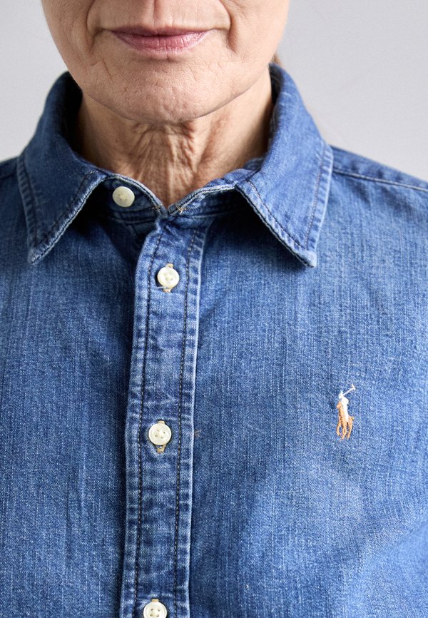 Button-down blouse - merced wash2