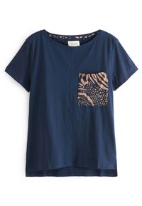 Next SET - Nattplagg set - navy blue animal print