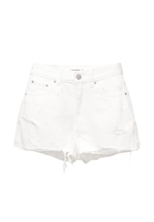 PULL&BEAR Jeansshort - white