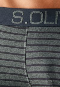 s.Oliver RETRO 4ER PACK BEQUEM  - Pants - grau gestreift   bordeaux gestreift   blau gestreift   anthrazit gestreift