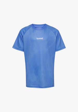 Hummel, Sports T-shirts - lichen blue