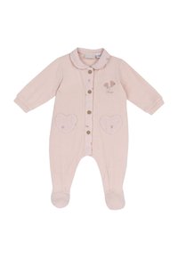 Grenouillère Chaude Et Douce Chicco Pour Bébé - Hiver - Avec Capuche Ourson - Lavable En Machine