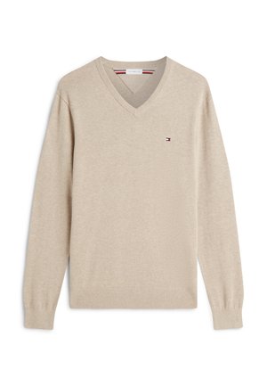Tommy Hilfiger, Πουλόβερ - batique khaki heather
