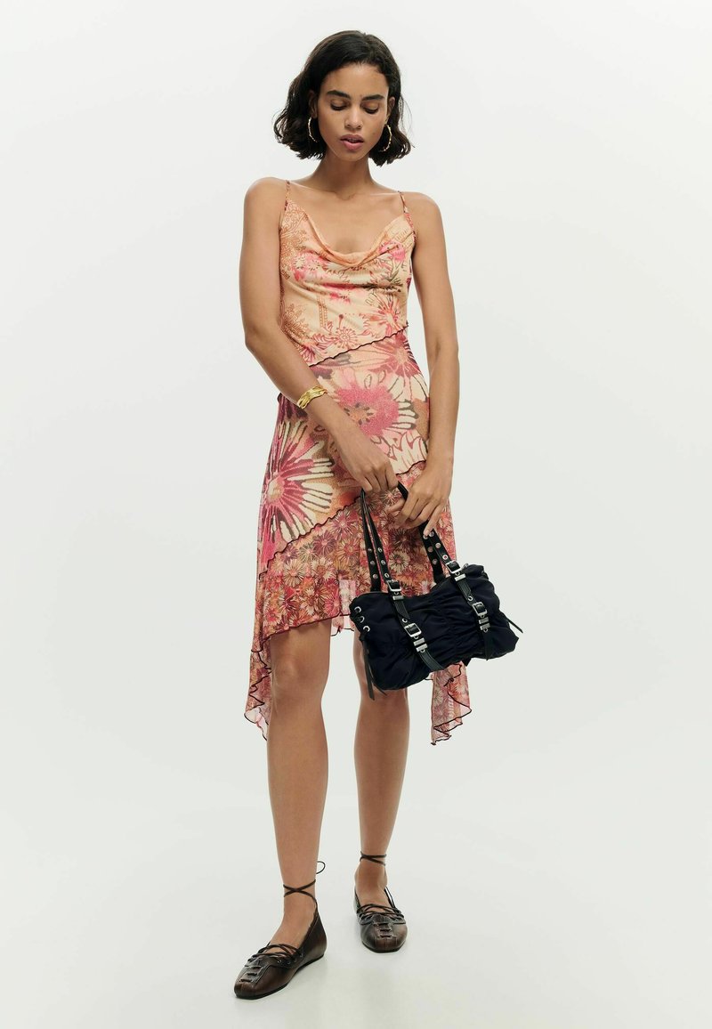 desigual pink dress Desigual, Short logo dress, Kids, Cotton, Red, 9/10