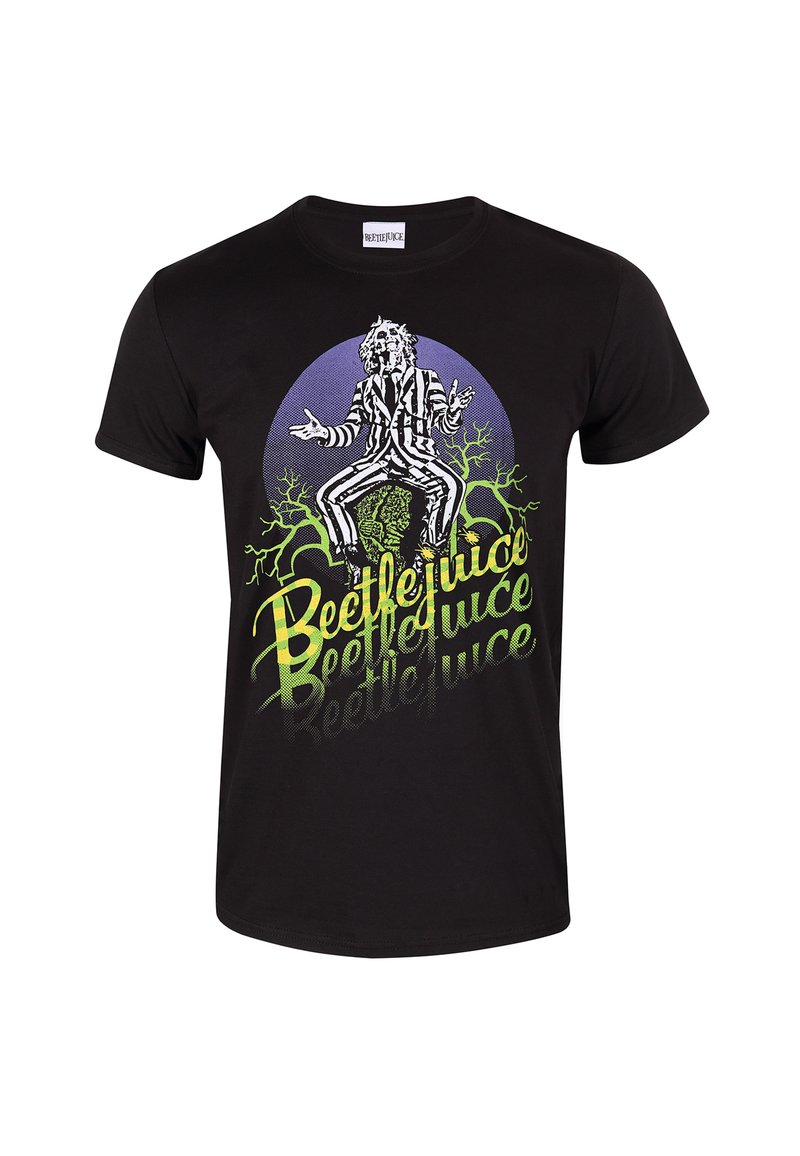 Henry Tiger BEETLEJUICE TRIPLE B - Camiseta estampada - black