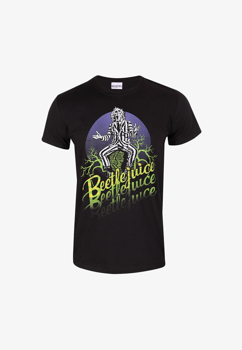 Henry Tiger BEETLEJUICE TRIPLE B - Camiseta estampada - black