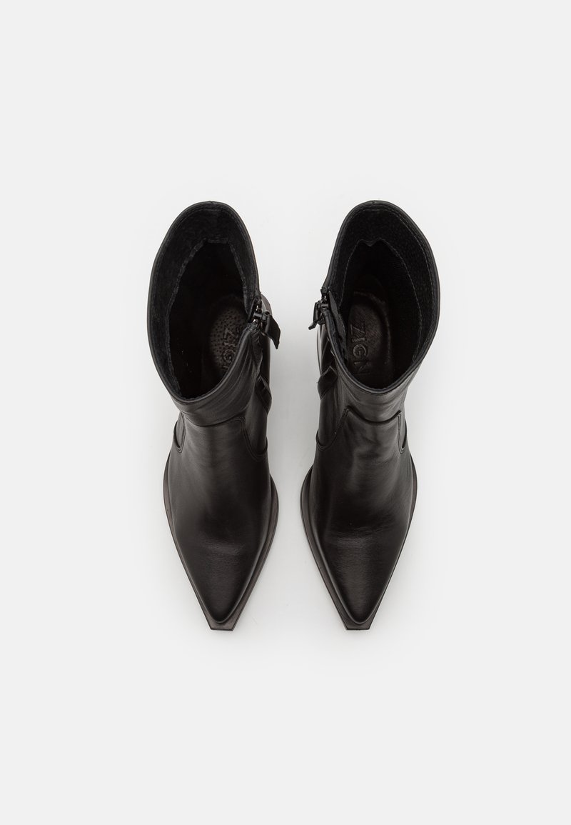 Zign LEATHER Bottines black/noir